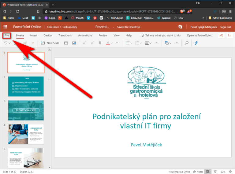 Jak Vytisknout Poznámky Z Powerpointu Spajk