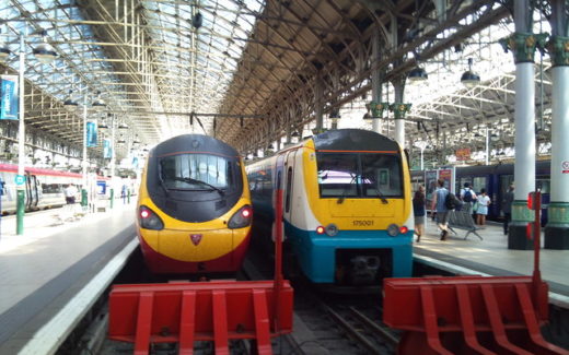 Pendolino and Coradia at Piccadilly